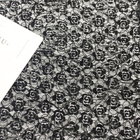 2025 luxueux dentelle perlée Style français brodé perle dentelle africaine Sequin dentelle tissu Polyester Spandex Stretch respirant