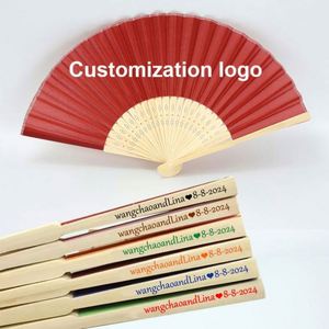 Éventails en bambou marron de style croisé pour la décoration intérieure et les cadeaux promotionnels, modèle artisanal à motif de panier - Product Image 4