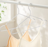 Gantungan Baju Logam Sekali Pakai Gantungan Baju Kawat Laundry Portabel Gantungan Baju Kawat Grosir