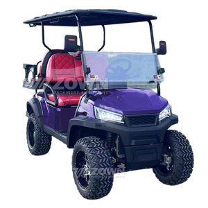 Carrito de Golf Eléctrico de 4 Ruedas, Buggy de Golf para 2/4 Pasajeros, 48V, para Servicio de Patrulla en Parques y Comunidades - Product Image 3