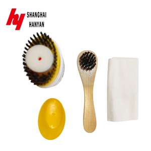 Оптовый набор для ухода за кожаной обувью: полироль, инструменты и щетки для мужской обуви - Product Image 3