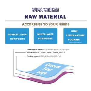 Mistura de Bebida de Chocolate Quente Superfood com Impressão Personalizada e Rótulo Privado, Mistura de Cacau Latte em Pó de Leite de Coco, Embalagem Refechável - Product Image 5