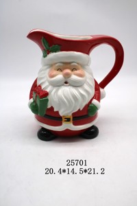 סיטונאי 2026 קרמי עיצוב חג המולד נושאים סנטה קלאוס ספל וסיר - Product Image 3