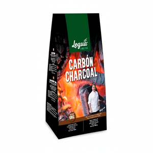Sac LEGUA de haute qualité en charbon de bois noir 10KG pour votre barbecue Grande taille Espagne Origine Différents formats disponibles - Product Image 2