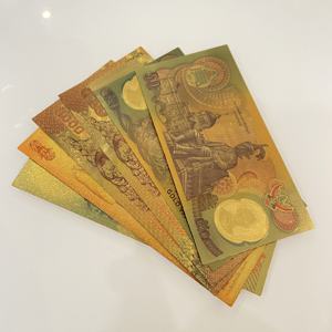 <span class=keywords><strong>ธนบัตร</strong></span>ไทยดีไซน์ใหม่ 50 <span class=keywords><strong>100</strong></span> 1000 <span class=keywords><strong>บาท</strong></span> ชุบทอง 24K แบบฟอยล์เคลือบสองด้าน ของที่ระลึกสำหรับงานอีเว้นท์ ปาร์ตี้ ของสะสม ของขวัญ - Product Image 2