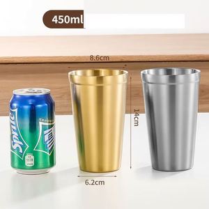 Vaso Térmico Apilable de Acero Inoxidable de Doble Pared Personalizado de 175 ml, 260 ml, 300 ml, 350 ml, 450 ml para Café, Té, Leche, Cerveza - Product Image 5