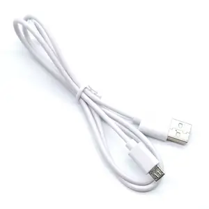 定制1A Usb2.0 a型到微型B USB充电电缆白色快速充电Cabo微型Usb 2.0 OEM ODM接受45p聚氯乙烯NGDR758