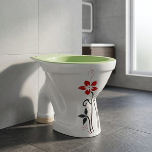 Magenta Comfort Height One Piece Ceramic EWC S Trap Dual Flush European Water Closet Toilet - Product Image 5