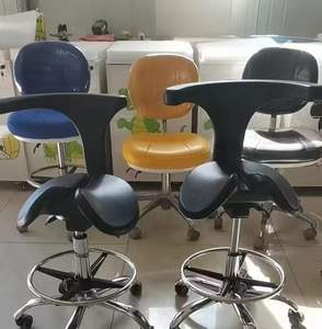 MN-SUS017 स्टेनलेस स्टील अस्पताल नर्सिंग सर्जन कुर्सी स्टूल ऊंचाई-लैब डॉक्टरों के लिए एडजस्टेबल - Product Image 6