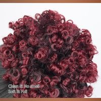 Chignon Afro court en fibre synthétique haute température, postiche pour femme, queue de cheval bouclée crépue pré-bouclée avec cordon de serrage