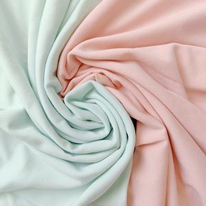 Youkesi personalizable 220GSM ropa de casa tela 45,5 fibra reciclada 45,5 algodón 9 Spandex 1*1 tela de algodón súper genial - Product Image 6