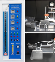 Probador de Inflamabilidad Vertical y Horizontal UL94 con Pantalla Táctil Inteligente, Máquina de Prueba de Combustión de Plásticos HB VB con Extracción Automática