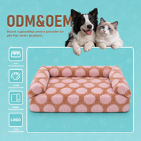 Lit orthopédique en mousse à mémoire de forme pour grands chiens avec housse lavable pour les propriétaires, importateurs, distributeurs et acheteurs de marques d'articles pour animaux de compagnie