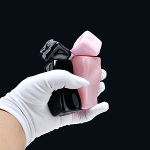 Nouvelle conception, flacon <span class=keywords><strong>de</strong></span> <span class=keywords><strong>parfum</strong></span> en verre portable <span class=keywords><strong>de</strong></span> <span class=keywords><strong>30</strong></span> <span class=keywords><strong>ml</strong></span> (1 oz), forme irrégulière <span class=keywords><strong>de</strong></span> vague d'<span class=keywords><strong>eau</strong></span>, coloré, vaporisateur - Product Image 4