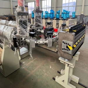 Extrusora de plástico PP, tablero de construcción hueco, línea de extrusión, plantilla, tablero de encofrado, máquina de fabricación de construcción - Product Image 6