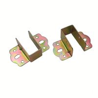 Accessoires de meubles Quincaillerie de lit invisible Lit de connexion Supports de code suspendus Connecteur de lit en bois massif pour raccords