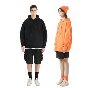 H5406 Fabricant de sweats à capuche, impression personnalisée, broderie, 380g, 100% coton, sweats à capuche vierges pour hommes et femmes - Product Image 5