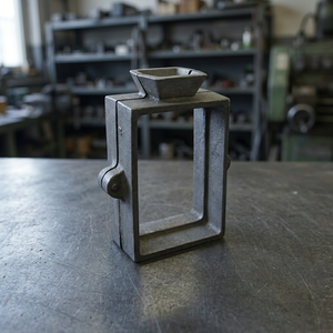 Moule de fonderie en sable vert de 4 3/4 x 3 x 2 pouces pour la fabrication de bijoux et de pièces moulées en métal, outil de moulage à base de sable liant à l'huile |   GS472 - Product Image 2