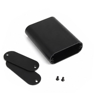 Carcasa de Aluminio Extruido Anodizado para Módulos Electrónicos, Protección de PCB, Fuente de Alimentación, Controlador LED, Fabricada en China