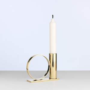 Meilleures ventes 2026 : Porte-bougie artisanal au design tendance avec finition dorée pour la décoration - Product Image 2