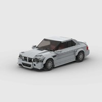Ensemble de blocs de construction de modèle de voiture de performance BRICK MOC personnalisé pour la décoration de bureau, édition collector, cadeaux