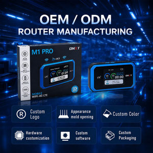 เราเตอร์พกพา DNXT pocket wifi CRC9 เสาอากาศ 4G ความจุแบตเตอรี่ 3000mAh หน้าจอ LCD 2.4 นิ้ว สำหรับการเดินทาง - Product Image 3