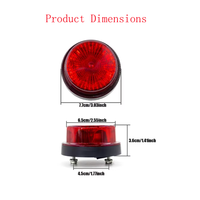 Superbleds 12V 24V Feu de signalisation haute qualité à LED clignotant, rouge, blanc, ambre, bleu, vert, nouveau, étanche IP67