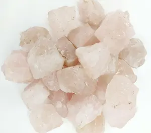 Wholesale Natural Rose Quartz Stone Raw | Gemstone Raw
