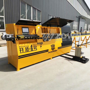 เครื่องดัดเหล็กเส้นอัตโนมัติ CNC คุณภาพสูง สำหรับดัดเหล็กเส้นคอนกรีต ตัดเหล็กเส้นอะลูมิเนียม ดัดเหล็กปลอก ดัดเหล็กข้ออ้อย พร้อมเครื่องยนต์สแตนเลส - Product Image 5