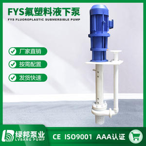 Bombas Sumergibles Verticales Serie FY, Bombas Químicas con Motor de CA Antiobstrucción, Personalizables para Uso con Agua, Sin Fugas - Product Image 4