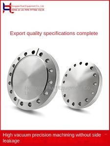 Brida ciega de placa CF de conflate de vacío sanitario de acero inoxidable con orificio roscado Categoría de producto Bridas - Product Image 5