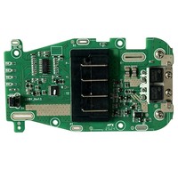 Carte de protection de charge de batterie Li-Ion 18V de remplacement avec boîtier en plastique pour outils AE-G Rigd R840083 R840085 R840086 R840087