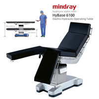 Table d'opération automatique avancée Mindray HyBase 6100, lit chirurgical électro-hydraulique pour la chirurgie générale multidisciplinaire