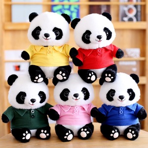 Biểu Tượng Tùy Chỉnh Siêu Mềm Panda Đồ Chơi Sang Trọng Với PP Bông Điền Dễ Thương Thú Nhồi Bông Búp Bê Cho Công Ty Quà Tặng & Khuyến Mãi - Product Image 3