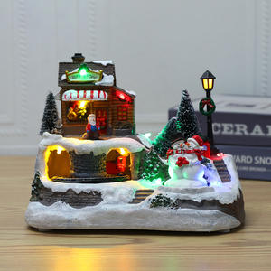 Figuras <span class=keywords><strong>de</strong></span> paisajes <span class=keywords><strong>de</strong></span> nieve con música LED giratoria, figuras <span class=keywords><strong>de</strong></span> Casa <span class=keywords><strong>de</strong></span> pueblo <span class=keywords><strong>de</strong></span> <span class=keywords><strong>Navidad</strong></span>, <span class=keywords><strong>tren</strong></span> pequeño, adornos <span class=keywords><strong>de</strong></span> resina para <span class=keywords><strong>Navidad</strong></span>, suministros artesanales, novedad - Product Image 5