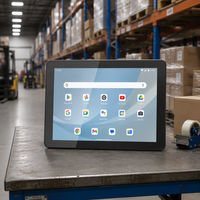 PC Panel Industri Android 10.1 Inci RK3568 Tanpa Kipas Layar Sentuh Kapasitif 4G Tersedia untuk Logistik Gudang