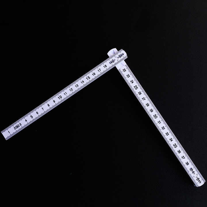 Cheaps Wholesale Foldable Plastic Ruler Collapsible Ruler Metric Carpenter Folding Plastic Ruler