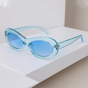 Gafas de Sol Retro con Marco Completo Redondo, Estilo Europeo y Americano, Protección UV400, Ligeras y Cómodas - Product Image 6