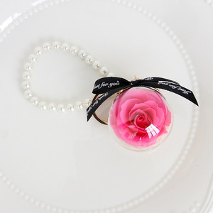 Rosa Eterna de 5 cm de MUNDY, Directo de Fábrica, Rosa Fresca Hecha a Mano en Caja, Empaquetada para Bodas y Festividades - Product Image 2