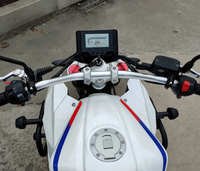 Vente chaude moto de course 250CC VSK 400CC refroidissement par eau 4 temps démarrage électrique 92 # avec boîtes latérales S7 silencieux avec ABS CBS