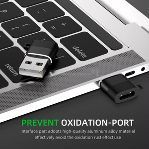 ตัวเชื่อมต่อสายชาร์จ OTG ตัวเมีย Type-C ไปยังอะแดปเตอร์ USB สำหรับ iPhone สาย PD dual C ตัวแปลงสายดาต้า - Product Image 5