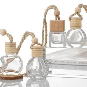 Prix usine <span class=keywords><strong>vide</strong></span> 5ml/8ml/10ml verre suspendu diffuseur bouteilles voiture désodorisant bouteilles de <span class=keywords><strong>parfum</strong></span> avec couvercles en bois - Product Image 6