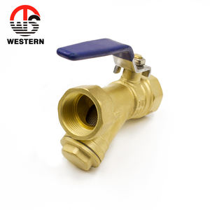 จีนผู้ผลิตประปาสุขาภิบาลน้ำรายการราคา PN25ปลอมแปลง Y Stainer ทองเหลืองกรองบอลวาล์ว - Product Image 3