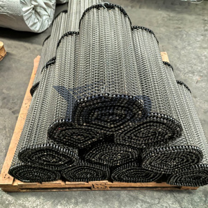 Üretim hattı için zincir ile gıda sınıfı Spiral tel örgü kemer denge örgü taşıyıcı bantlar - Product Image 6