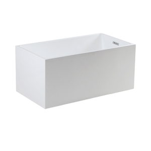 Bañera acrílica de tamaño pequeño con forma cuadrada, 120cm, con certificado cupc - Product Image 4
