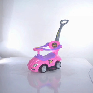 Auto Giocattolo Cavalcabile per Bambini da <span class=keywords><strong>2</strong></span> a 4 Anni 2024, Passeggino in Plastica a Spinta con Maniglia per Bambini Più Grandi - Product Image 2
