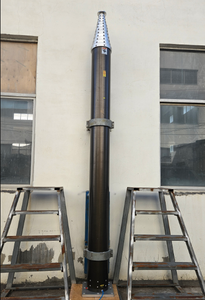 20-40 mét 50-100kg tải trọng mạng lưới quân sự và Viễn Thông sử dụng toa xe và xe tải cài đặt Kính thiên văn ăng-ten chủ mast - Product Image 3