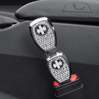 Accessoires Boucles de ceinture de sécurité pour BMW Audi Toyota Benz Hyundai Extension de ceinture de sécurité pour femmes