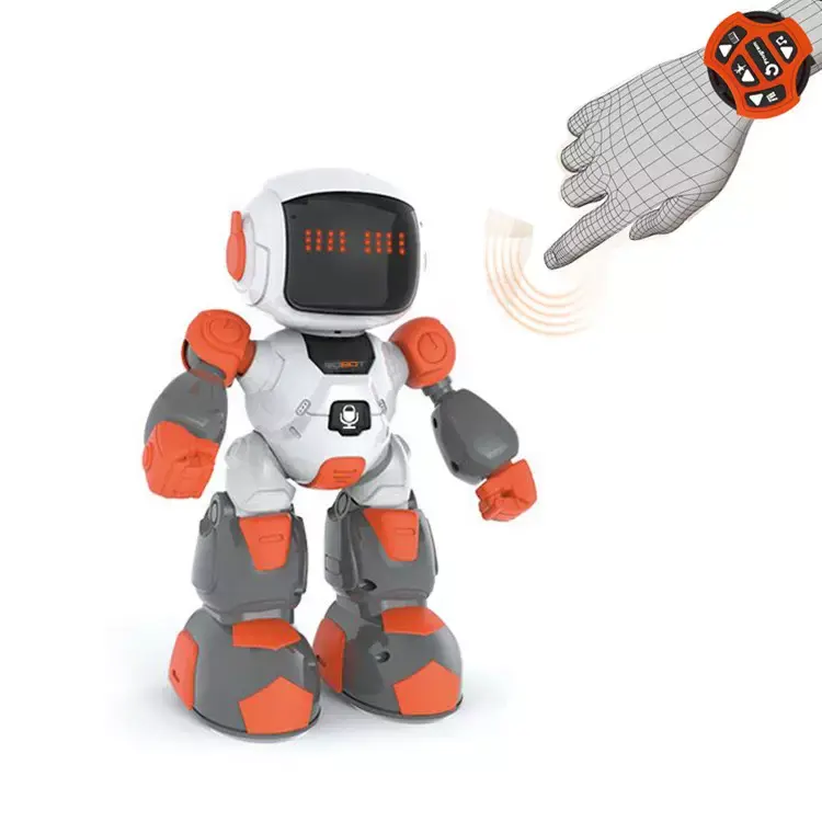 Wholesale Educational Smart Watch Remote Control Robot With Infrared Walking Dancing RC Robot Toy
