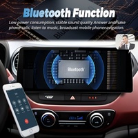 Écran tactile OLED 12,3'' Android 13 I10 2014-2016 GPS intégré Lecteur vidéo de tableau de bord de voiture Radio 2DIN Stéréo DSP Multimédia